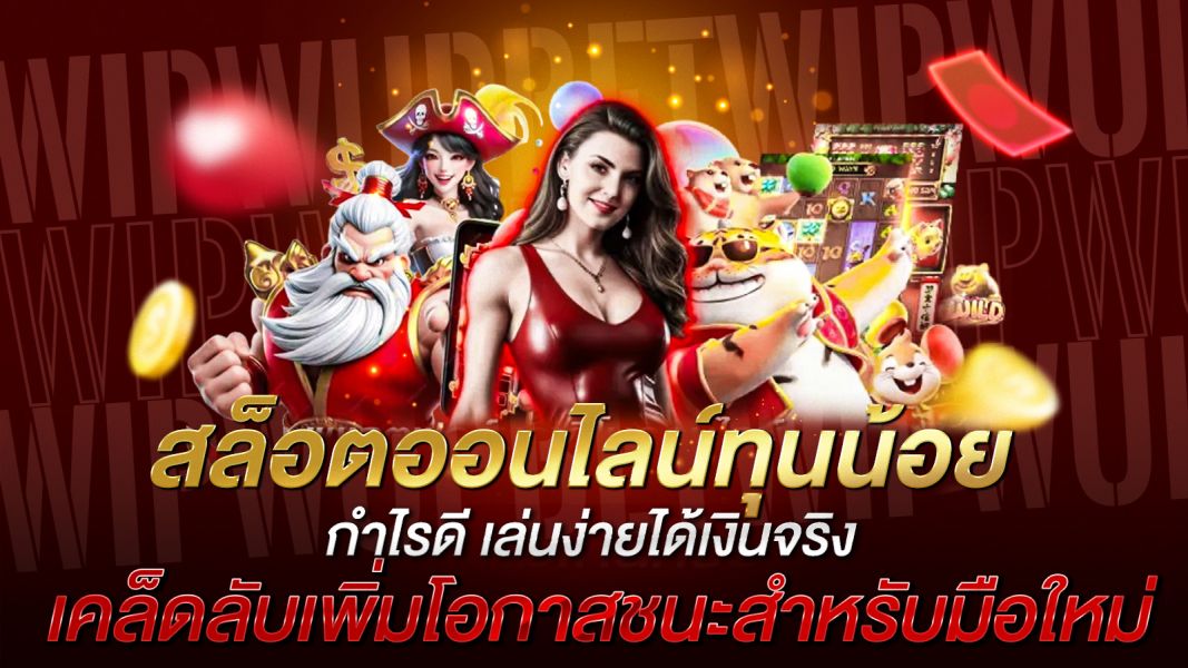 บทความ เล่นสล็อตออนไลน์ทุนน้อย กำไรดี เล่นง่ายได้เงินจริง เคล็ดลับเพิ่มโอกาสชนะสำหรับมือใหม่